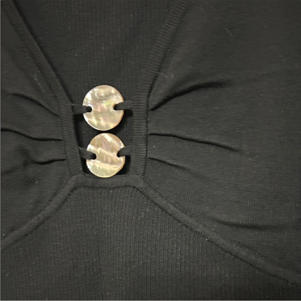 Mystery Girl Black Tank Top - Picture 3 of 11